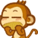 yoyomonkey_eatingcorn emoji