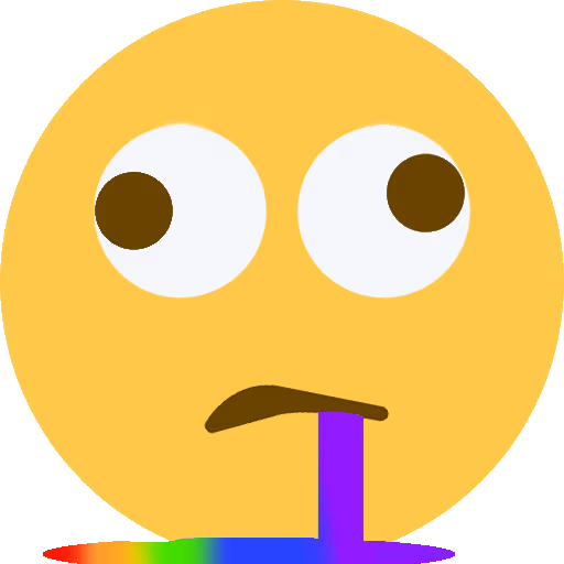 RainbowDumb emote