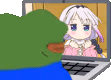 PeepoCaught emote