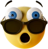 surprised_sunglasses emote