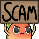 SCAMMED emote