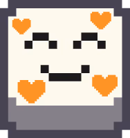 pixel_emoji_smiling_hearts_orang emote