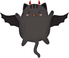 Devilcat emote