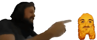 forsenMaldingAtNugget animated emote