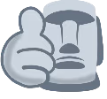 moyai_thumbsup emote