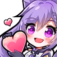 KeqingHeart emote