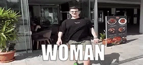 woman emote