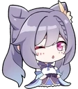 KeqingWink emote