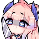 kokomiKnife emote