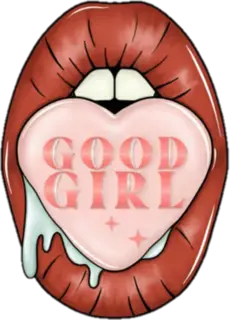 GoodGirlLips emote