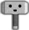 Black_and_White_Mee6_Ban_Hammer emote