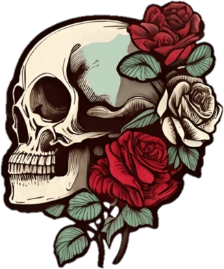 SkullNRoses emote