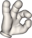 EmotiOkHand emote