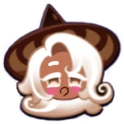 lattecookieflustered emoji
