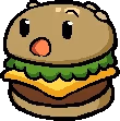 SuprisedBurger emote