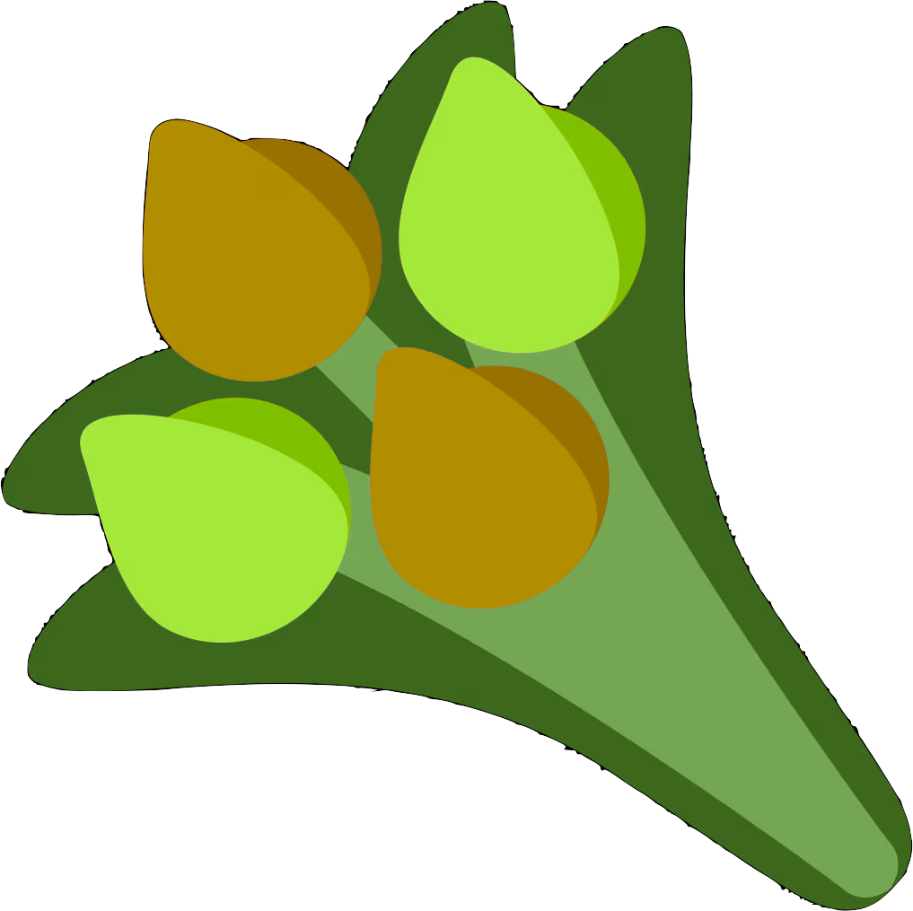 green_brown_bouquet emote
