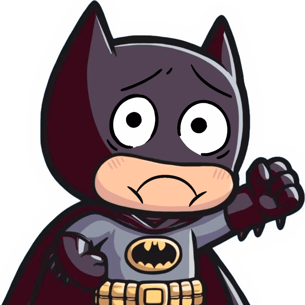 Batman_ScaredSad emote