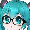 MikuGlasses emoji