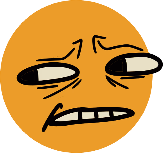 Cringe emote
