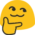 Weird_thinking_emoji emote