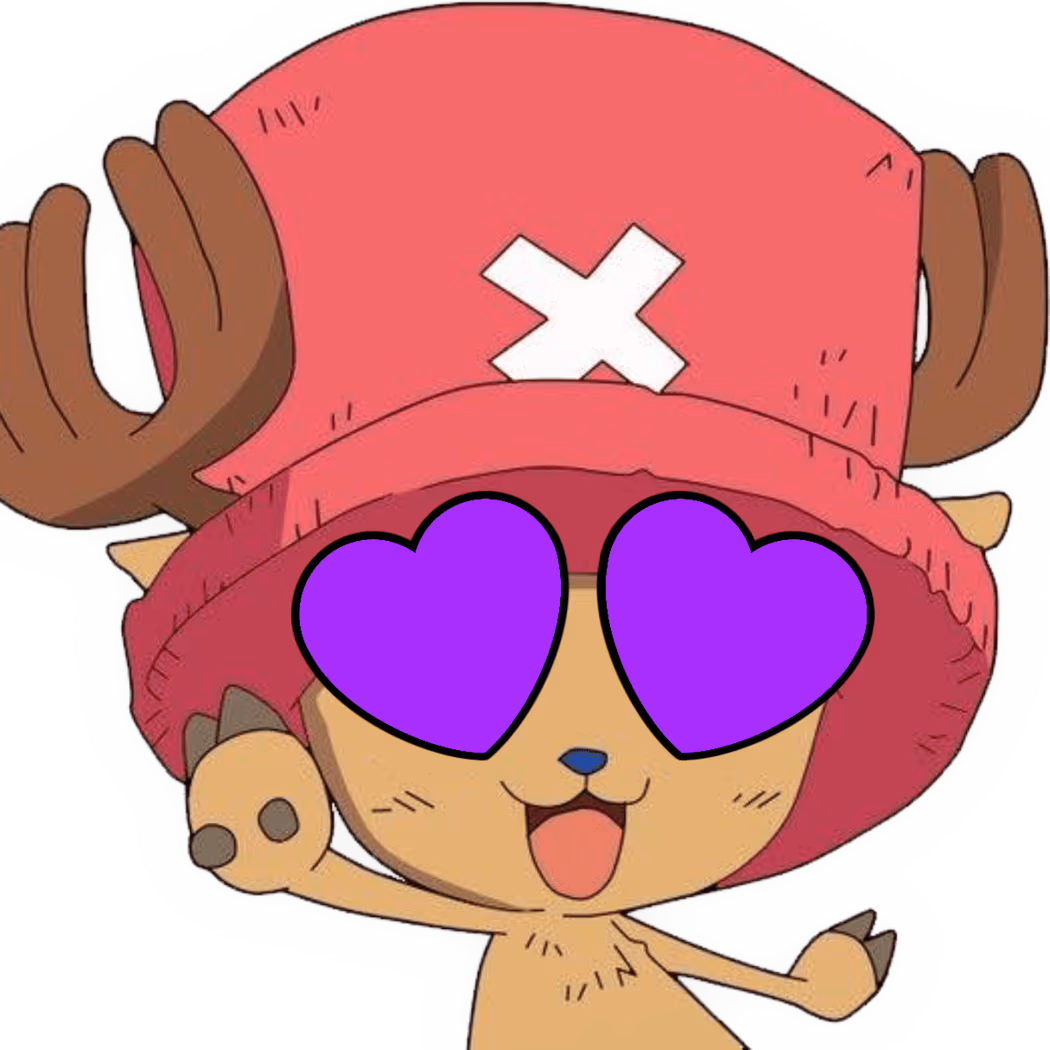 Chopper_HeartPurpleEyes emote