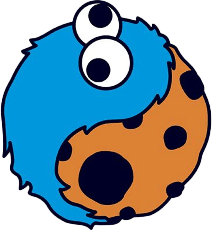 CookieMonsterYinYang emote