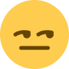 Annoyed emoji