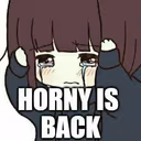 HORNYISBACK emote
