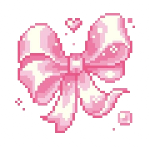 pixel_ribbon_bow emote