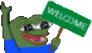 PepeWelcome emote