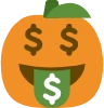 Moneypumpkin emoji