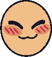 CuteBlush emote