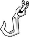 Hooked emote