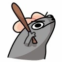 RatwithaBat emoji