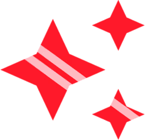 ShinyRedSparkles emote