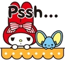 MyMelodyGrumpy emote