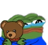 peepoTeddyCrying emote