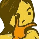 INTSL_Emojigirl_thonk emoji