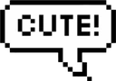 CuteTextBubble emote