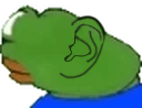 Listening static emote