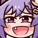 keqingLaugh emote