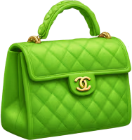 Lime_green_chanel_bag emote