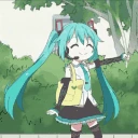 mikuWalk emote