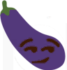 Eggplant_Smirk emote