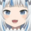 GawrGura animated emote