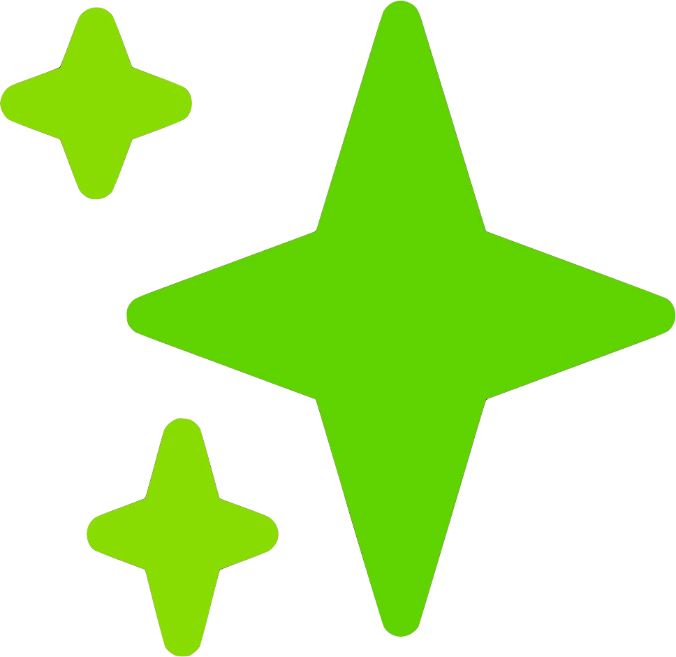 green_sparkles emote