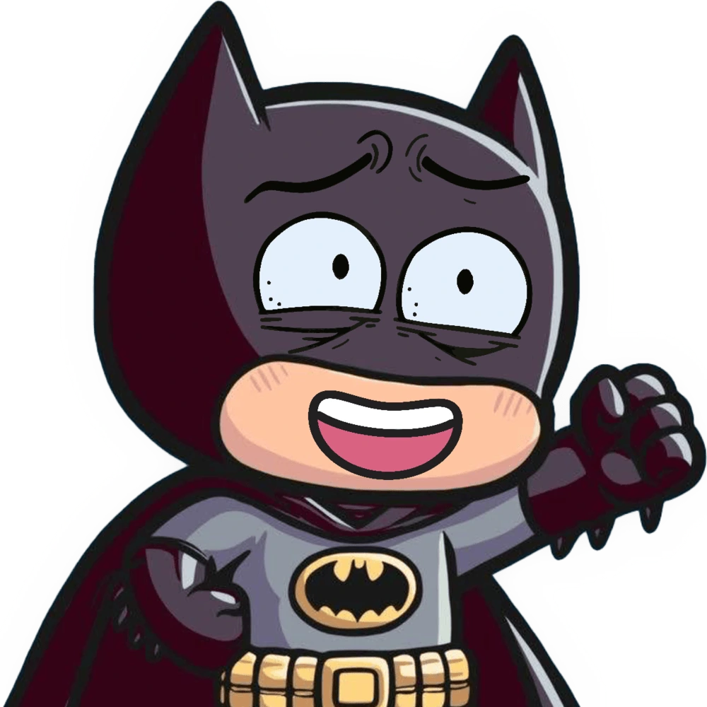Batman_SmileAwkwardly emote