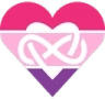 polyamheart emote