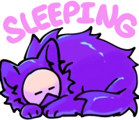 SlimePupSleeping emote