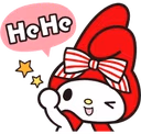 MyMelodyHeHe emote